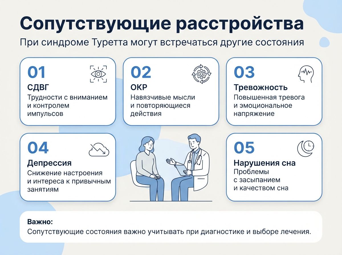 Лечение синдрома Туретта в Воркуте инфографика