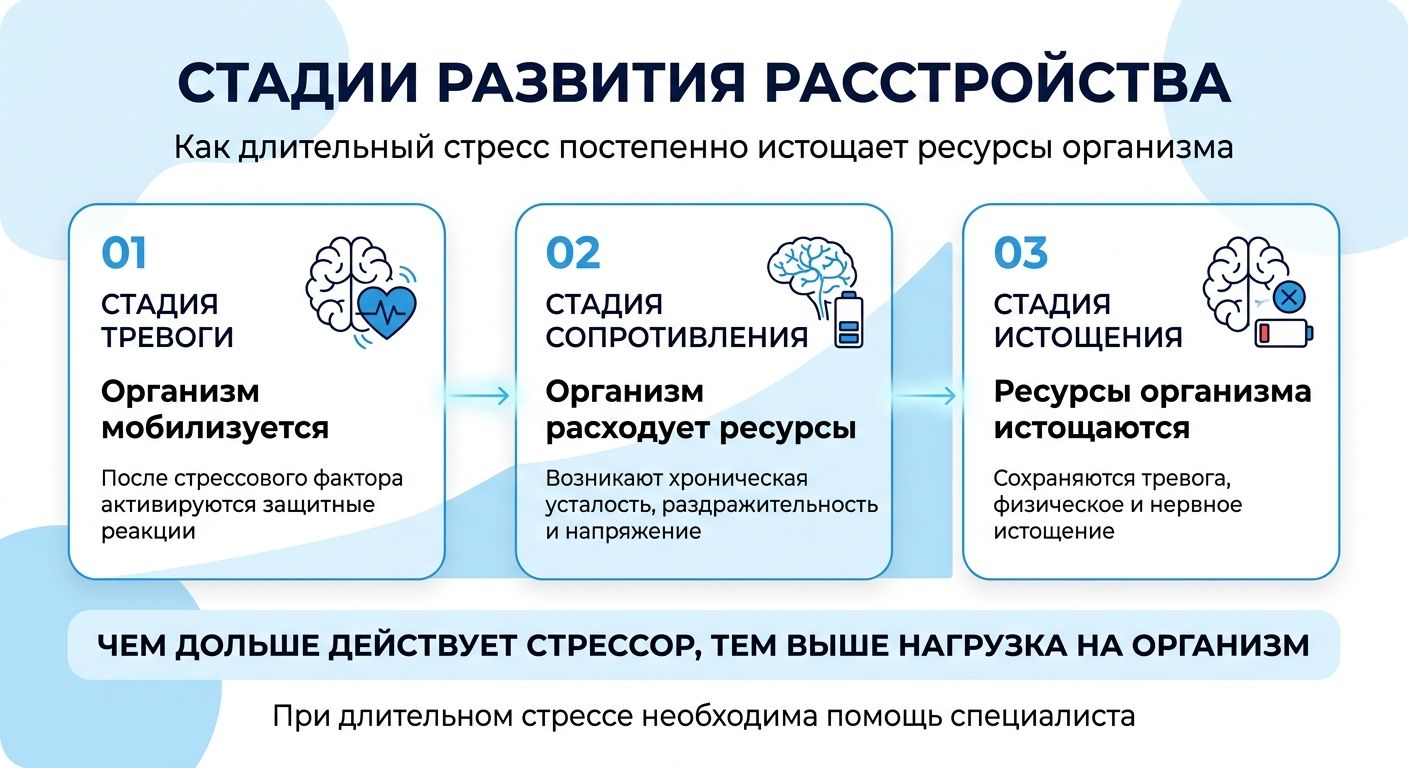Лечение стресса в Воркуте инфографика